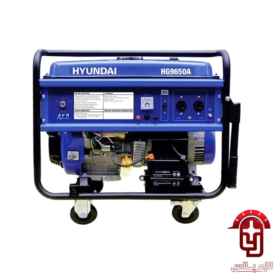 موتور برق بنزینی هیوندای مدل HG9650A