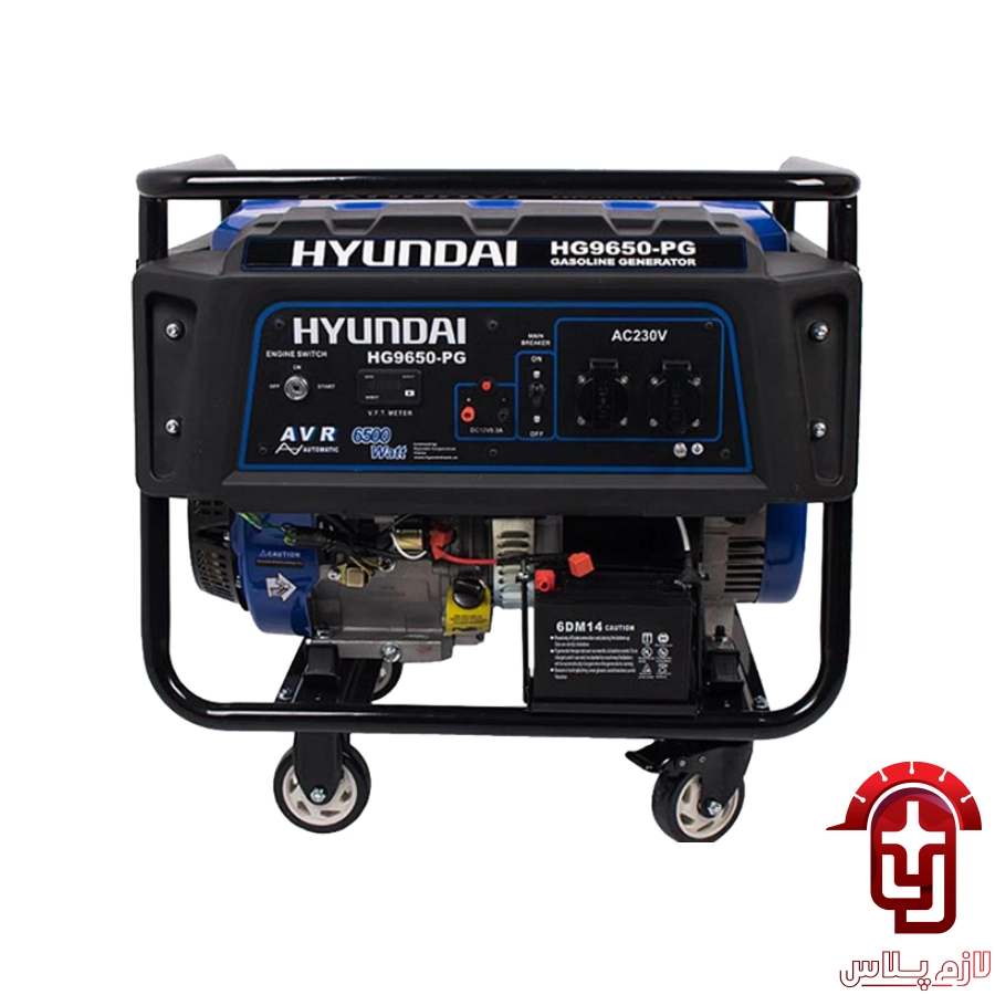 موتور برق بنزینی هیوندای مدل HG9650-PG
