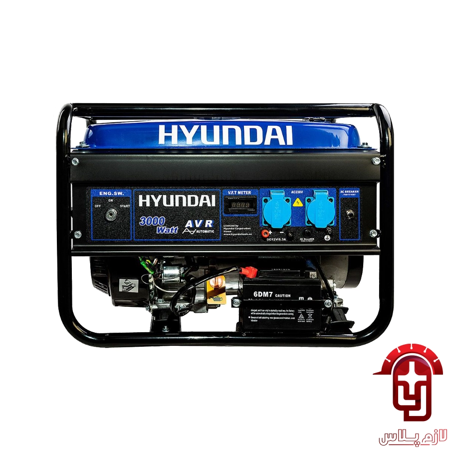 موتور برق بنزینی هیوندای مدل HG5370