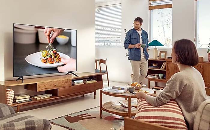 مزایای خرید تلویزیون سامسونگ AU7700