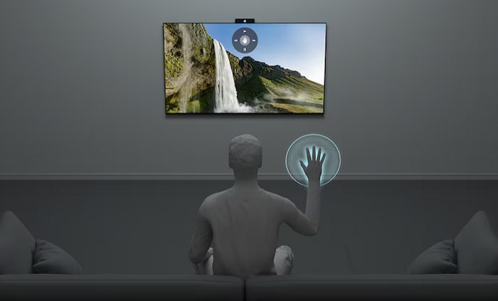 تصویر در تلویزیون سونی مدل 55X80K
