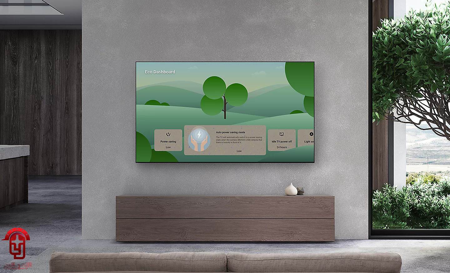 طراحی تلویزیون سونی مدل 55X80L