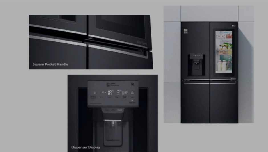 قابلیت دور این دور یخچال 2021 X31 ال جی